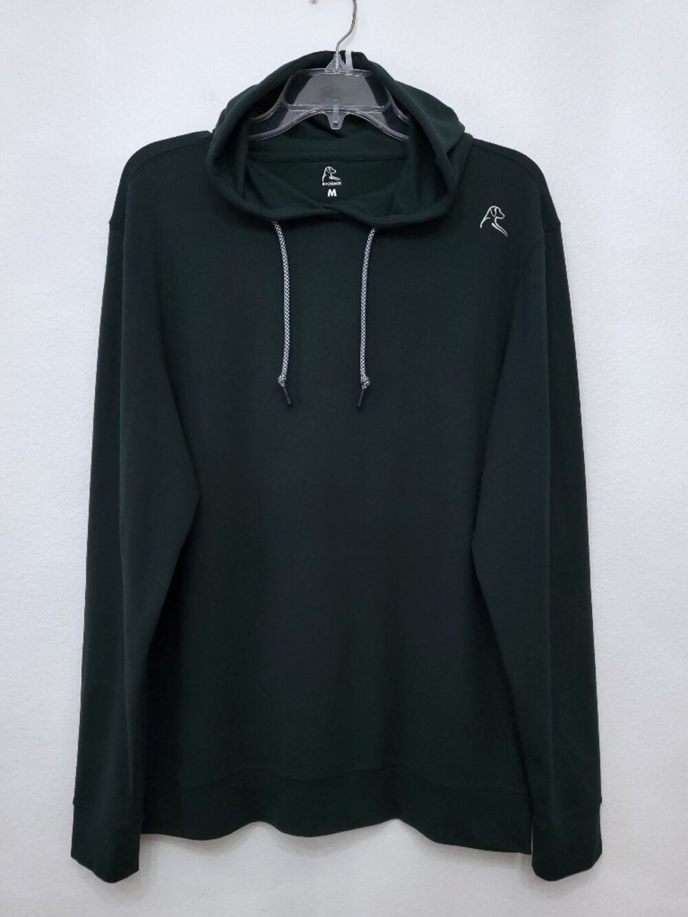 Rhoback Hesi Performance Hoodie Dark Teal Forest Green Size Medium